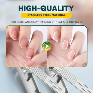 🔥Foldable Double-Ended Nail Clipper Tool