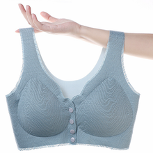 Load image into Gallery viewer, Women&#39;s front button lace wireless bra
