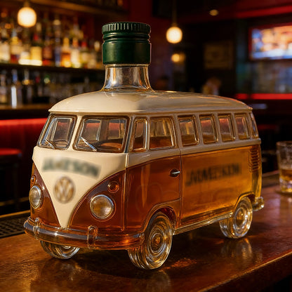 Camper Van Decanter Whiskey Bottle