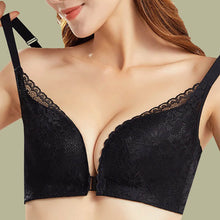 Cargar imagen en el visor de la galería, Women&#39;s Push Up Bra Without Underwire Bustier Minimiser Bra
