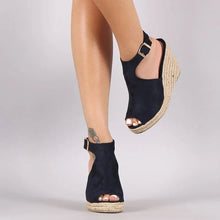 Cargar imagen en el visor de la galería, Ladies Summer Fish Mouth Casual Sandals
