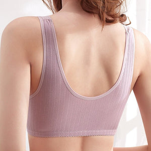 Women's Thin Wireless Cotton Bra