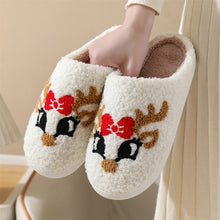 Load image into Gallery viewer, Women&#39;s Winter Warm Plush Cartoon  House Slippers
