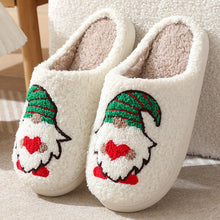 Cargar imagen en el visor de la galería, Women&#39;s Winter Warm Plush Cartoon  House Slippers
