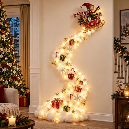 Christmas Cloud Tree Wall Decoration