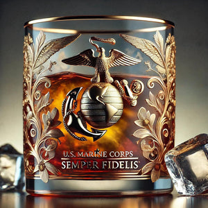 Graddi Veteran Tribute Glass