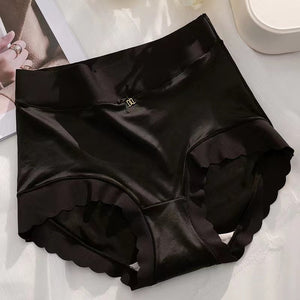 Premium Satin Antibacterial Ice Silk Moisture-absorbing Panties