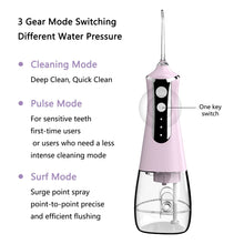 Cargar imagen en el visor de la galería, Portable Rechargeable Cordless Oral Irrigator 300ML
