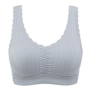 Women's threaded cotton underwear