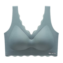 Cargar imagen en el visor de la galería, No Wire Ice Silk Seamless Bandeau Push-Up Bra
