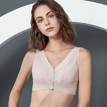 Cargar imagen en el visor de la galería, Women&#39;s Thin Front Button Lightweight Push-up Comfortable Bra
