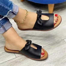 Cargar imagen en el visor de la galería, Women&#39;s Summer Bowknot Hollow Slippers
