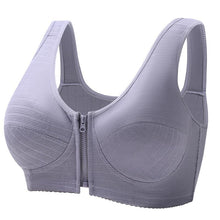 Load image into Gallery viewer, Middle-aged and elderly cotton front zipper underwear
