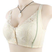 Cargar imagen en el visor de la galería, Women&#39;s lace front button shaped bra
