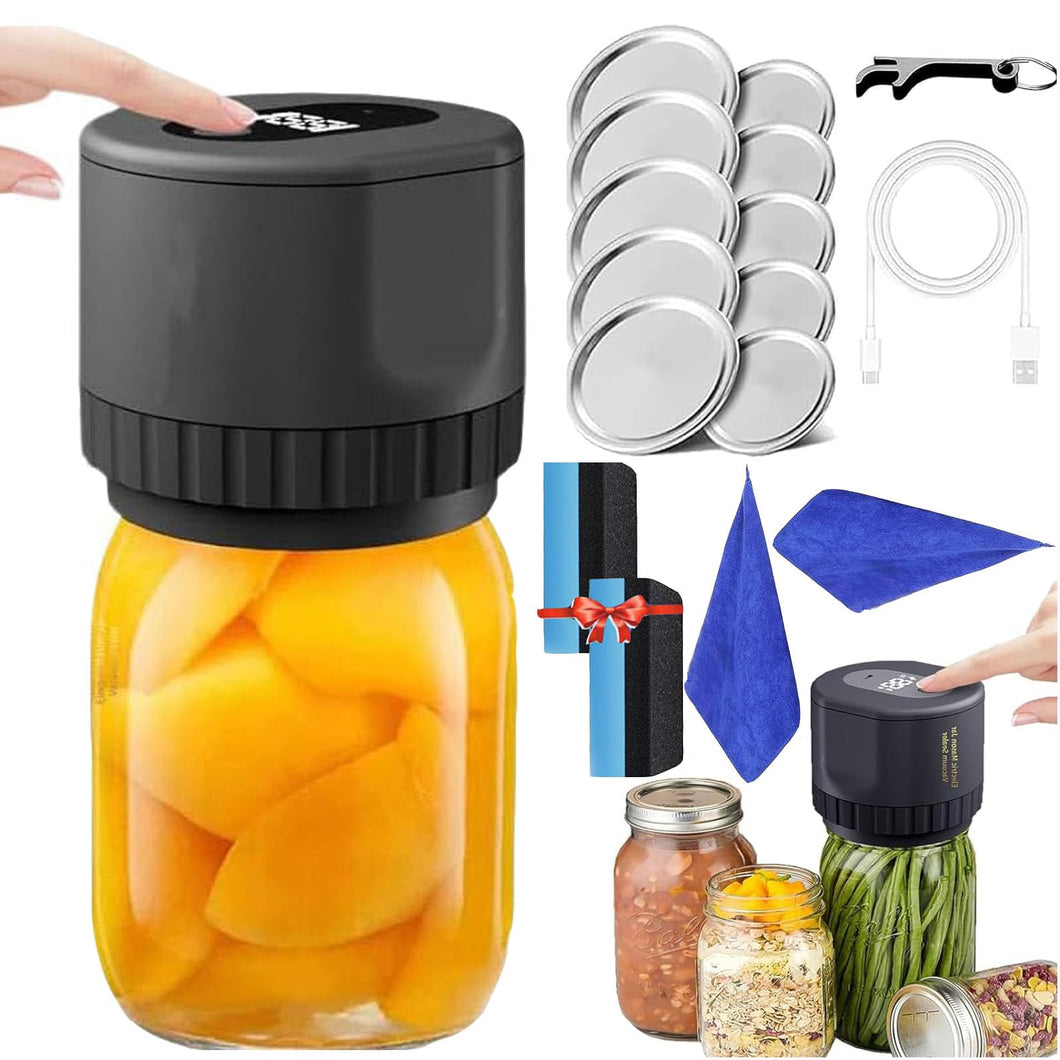 Portable Mason Jar Vacuum Sealer