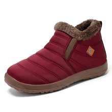 Cargar imagen en el visor de la galería, Women&#39;s winter high top warm fleece thick snow boots
