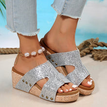 Load image into Gallery viewer, Women&#39;s clog stud sandals
