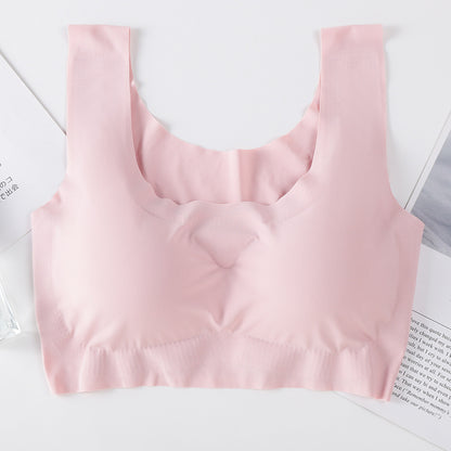 Women's One Piece Wireless Sports Breathable Bra