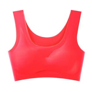 Women's ice silk push-up breathable bra