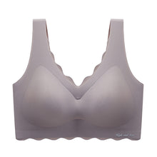 Load image into Gallery viewer, No Wire Ice Silk Seamless Bandeau Push-Up Bra
