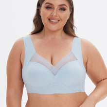 Cargar imagen en el visor de la galería, Integrated Fixed Cup GluE-free Plus Size Sports Bra
