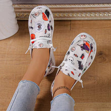 Load image into Gallery viewer, Halloween women&#39;s canvas casual shoes
