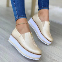 Cargar imagen en el visor de la galería, 2024 autumn thick sole and heightened casual women&#39;s shoes
