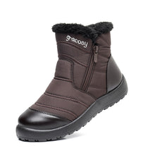 Cargar imagen en el visor de la galería, Women&#39;s Side Zipper Waterproof and Warm Cotton Boots
