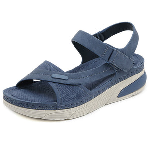 Women's Casual Thick Sole Velcro Sandals