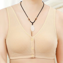 Load image into Gallery viewer, Women&#39;s wire-free front button tank top bra
