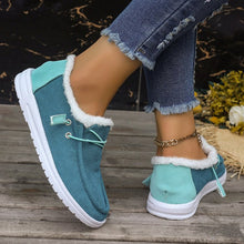 Cargar imagen en el visor de la galería, Women&#39;s winter thick-soled plus fleece cotton shoes
