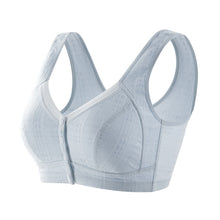 Load image into Gallery viewer, Women Cotton Front Button Bra,Mother Bra
