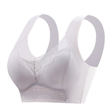 Cargar imagen en el visor de la galería, Women Solid Comfort Wireless Lace Bra
