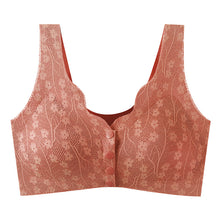 Cargar imagen en el visor de la galería, Women&#39;s front button push-up comfortable underwear
