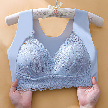 Push up beautiful back no steel ring lace underwear
