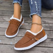 Cargar imagen en el visor de la galería, Women&#39;s winter thick-soled plus fleece cotton shoes
