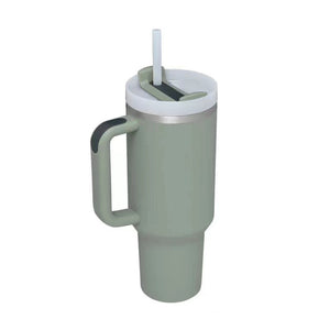 Stainless Steel Vacuum Insulated Tumbler with Lid and Straw for Water, Iced Tea or Coffee