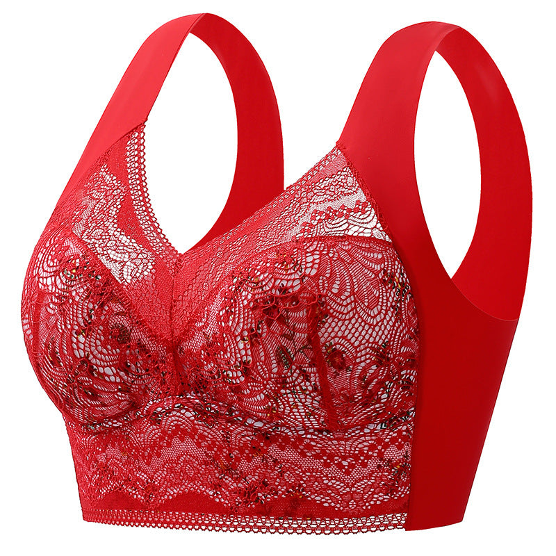 No Wire Push up Bra Wrapped Chest Vest