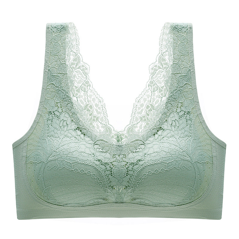 Women's Latex One Piece Thin Push-Up Bra
