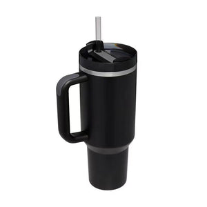 Stainless Steel Vacuum Insulated Tumbler with Lid and Straw for Water, Iced Tea or Coffee