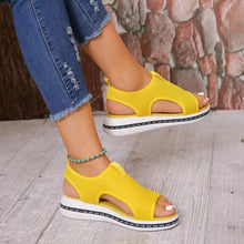 Cargar imagen en el visor de la galería, Summer Fashion Flat Fly Woven Women&#39;s Sandals
