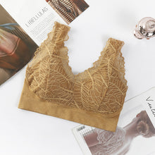 Cargar imagen en el visor de la galería, Sexy lace beautiful back cotton gauze breathable bandeau
