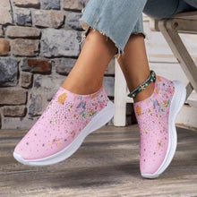 Cargar imagen en el visor de la galería, Women&#39;s Rhinestone Stretch Casual Breathable Sneakers
