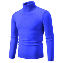 Cargar imagen en el visor de la galería, Men&#39;s Soft Cotton Slim Fit Turtleneck Sweater
