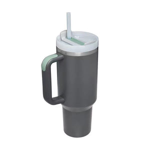 Stainless Steel Vacuum Insulated Tumbler with Lid and Straw for Water, Iced Tea or Coffee