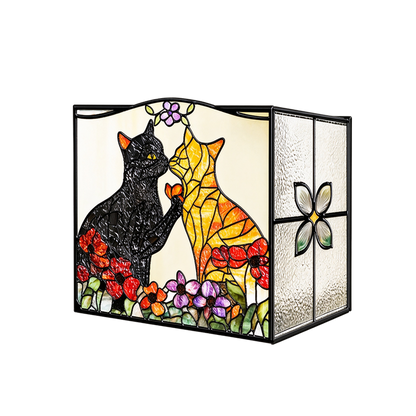 Amoroart Stained-Glass-Style Pen Holder