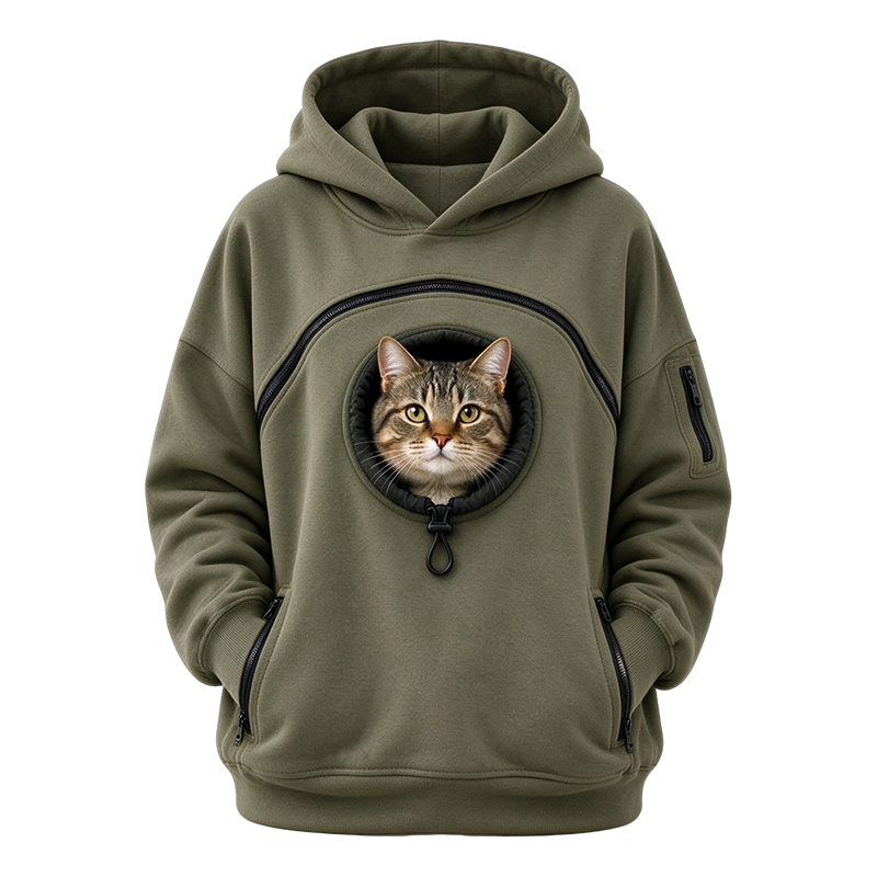 Graddi™ Tag-Along Pet Pouch Hoodie