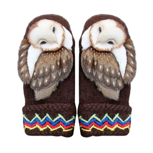 Grishay OwlKnits Mittens