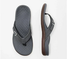 Cargar imagen en el visor de la galería, THONG SLIPPERS WITH BUCKLE DETAIL
