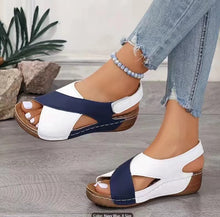 Cargar imagen en el visor de la galería, Women&#39;s Colorblock Fashion Sandals
